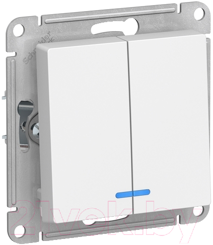Выключатель Systeme (Schneider) Electric AtlasDesign ATN000153 (белый) — фото 1