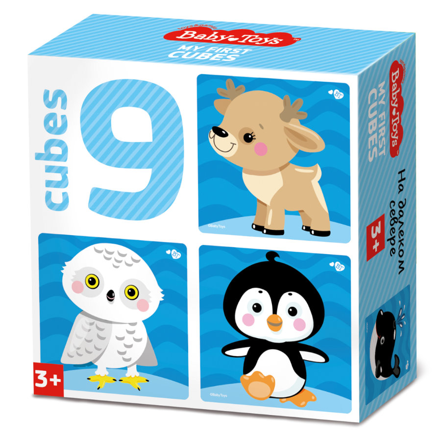 Развивающий игровой набор Baby Toys Кубики На краю земли / 03535