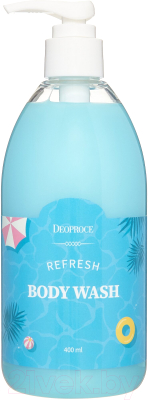 Гель для душа Deoproce Refresh Body Wash  (400мл)