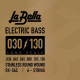 Струны для бас-гитары La Bella RX-S6C - 