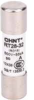 

Предохранитель плавкий Chint, RT28-32 6А / 520252