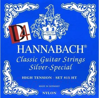 Струны для классической гитары Hannabach 815HTDURABLE