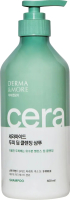 Шампунь для волос KeraSys Глубокое очищение Derma&more Cera Deep Cleansing (600мл) - 