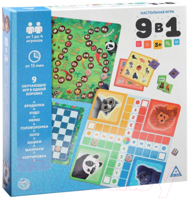 Изображение товара Набор игр Лас Играс 9 в 1 / 5116966