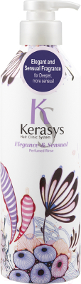 Кондиционер для волос KeraSys Elegance&sensual Parfumed Rinse  (600мл)