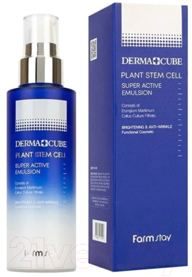 Эмульсия для лица FarmStay Derma Cube Plant Stem Cell Интенсивная с лифтинг-эффектом (200мл)