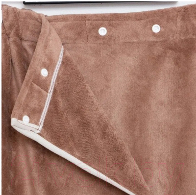 Полотенце Этель Парео / 9326088 (70x140, коричневый)
