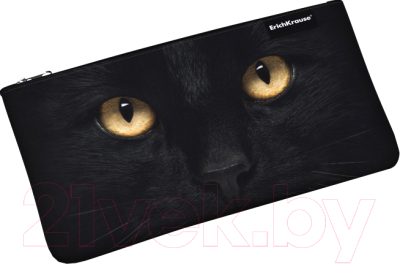 Пенал Erich Krause Light Black Cat / 57203