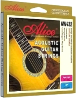 Струны для акустической гитары Alice AW432P-SL - 