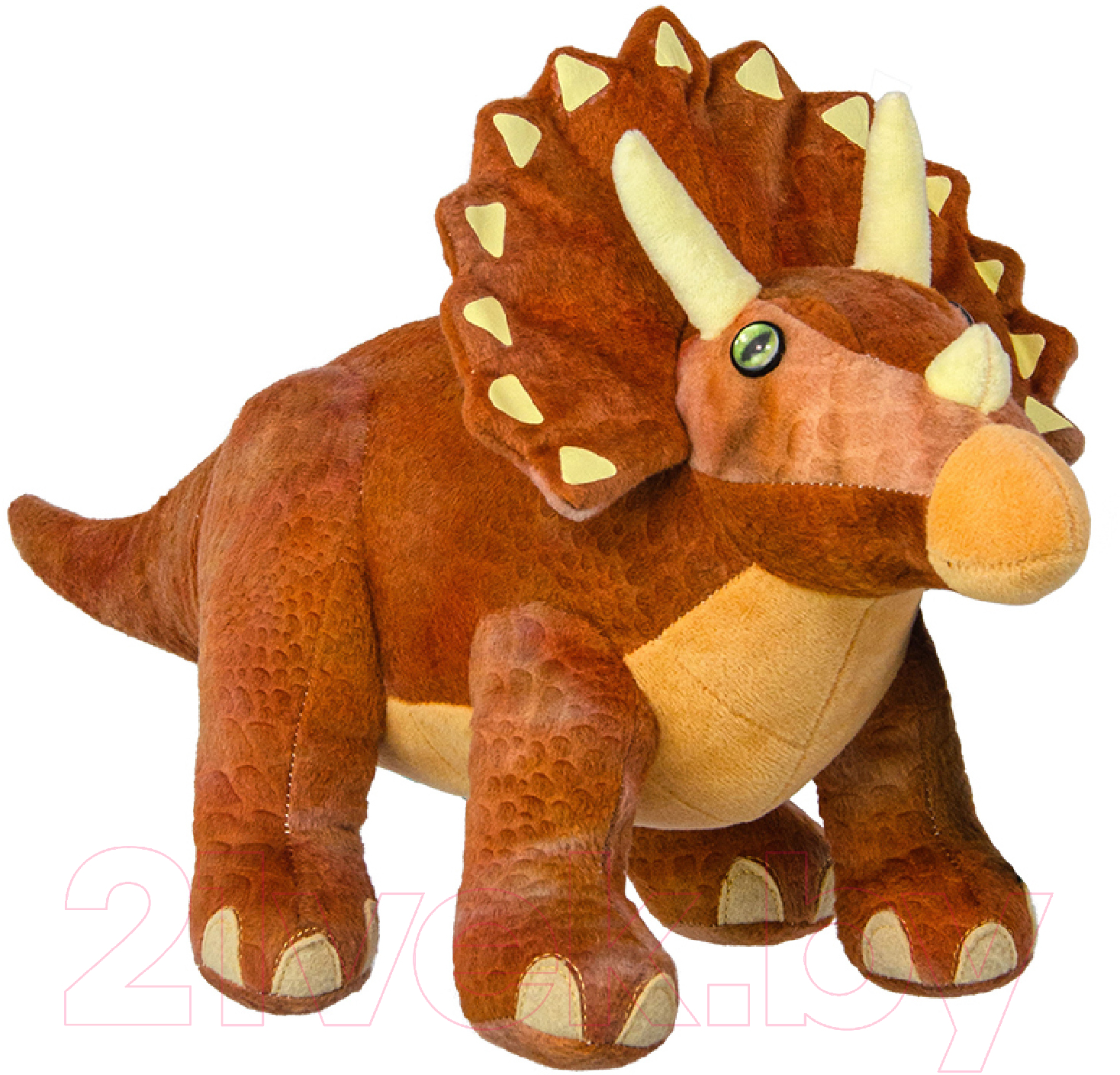 Мягкая игрушка All About Nature Динозавр Трицератопс / K8692-PT