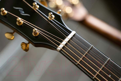 Электроакустическая гитара Cort Gold-A6-Bocote-WCASE-NAT (с чехлом)