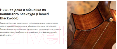 Электроакустическая гитара Cort LUXE-II-WCASE-NAT (с чехлом)