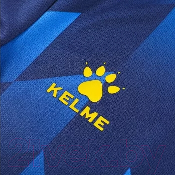 Футбольная форма Kelme Short-Sleeved Football Suit / 8251ZB3003-416 (р.140, темно-синий/черный)