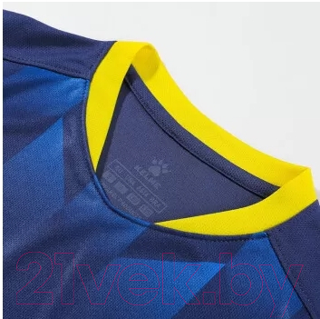 Футбольная форма Kelme Short-Sleeved Football Suit/ 8251ZB3003-416 (р.150, темно-синий/черный)