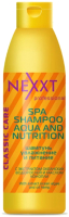 Шампунь для волос Nexxt Professional Увлажнение и питание c маслом конопли (1л) - 