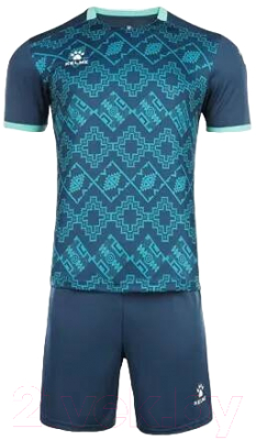 Футбольная форма Kelme Short-Sleeved Football Suit / 8151ZB1006-4021 (4XL)