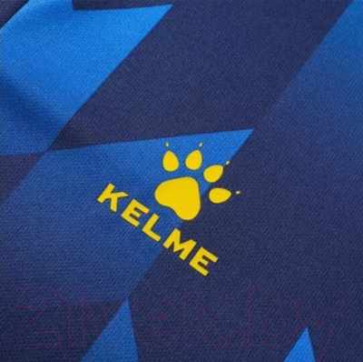 Футбольная форма Kelme Short-Sleeved Football Suit / 8251ZB1003-416 (2XL, темно-синий/черный)