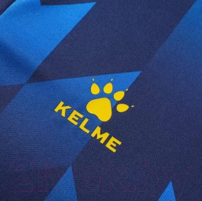 Футбольная форма Kelme Short-Sleeved Football Suit / 8251ZB1003-416 (XL, темно-синий/черный)