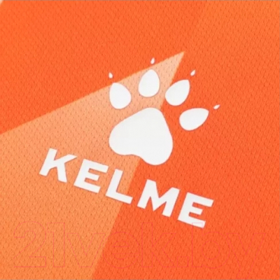 Футбольная форма Kelme Short-Sleeved Football Suit / 8251ZB1003-907 (XS, оранжевый/черный)