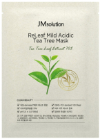 Маска для лица тканевая JMsolution Releaf Mild Acidic Tea Tree Mask (30мл) - 