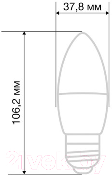 Лампа Rexant 604-206
