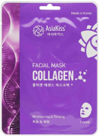 

Маска для лица тканевая AsiaKiss, Collagen Essence Facial Mask