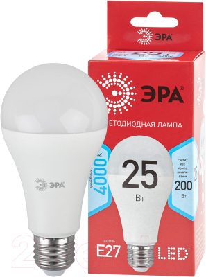 Лампа ЭРА Red Line LED A65-25W-840-E27 / Б0048010