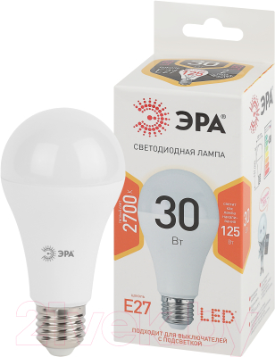 Лампа ЭРА LED A65-30W-827-E27 / Б0048015