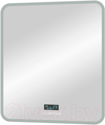 Зеркало Континент Glamour Led 80x90 (с многофункциональной панелью, нейтральная подсветка)