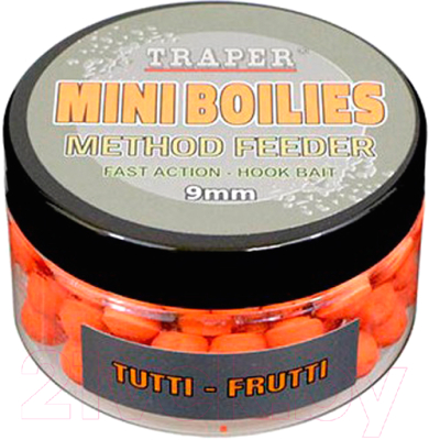 Насадка рыболовная Traper Method Feeder Mini Boilies Тутти-фрутти / 18420 (50г)