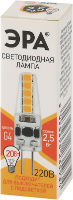 Лампа ЭРА LED-JC-2.5W-220V-SLC-827-G4 / Б0049091