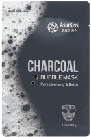 

Маска для лица тканевая AsiaKiss, Charcoal Bubble Mask