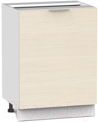 Шкаф-стол кухонный Интермебель Микс Топ ШСР 850-1-500 без столешницы (вудлайн кремовый)
