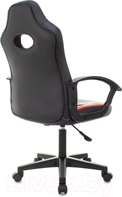 Кресло геймерское Бюрократ Zombie 11LT (черный/красный)