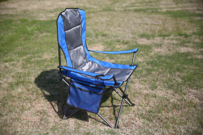 Кресло складное Sundays ZC-CC008 (синий/серый)