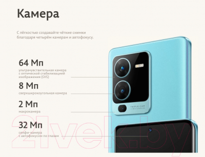 Изображение товара Смартфон Vivo V25 Pro 12GB/256GB (звездный черный)