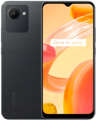 Изображение товара Смартфон Realme C30 4GB/64GB / RMX3581 (черный)