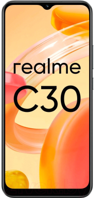 Изображение товара Смартфон Realme C30 4GB/64GB / RMX3581 (черный)
