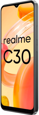 Изображение товара Смартфон Realme C30 4GB/64GB / RMX3581 (черный)