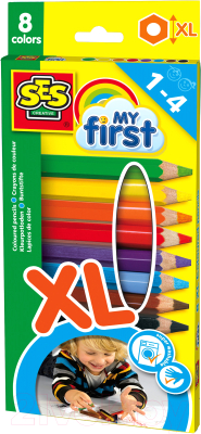 Набор цветных карандашей SES Creative My first / 14416 (8шт)