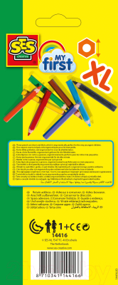 Набор цветных карандашей SES Creative My first / 14416 (8шт)
