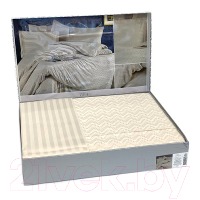 Комплект постельного белья Karven Бамбук евро / N065 Odesa (бежевый)