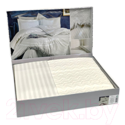 Комплект постельного белья Karven Бамбук евро / N065 Odesa (кремовый)