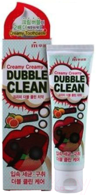 Зубная паста Mukunghwa Кремовая с очищающими пузырьками с грейпфрутом Bubble Clean  (110г)