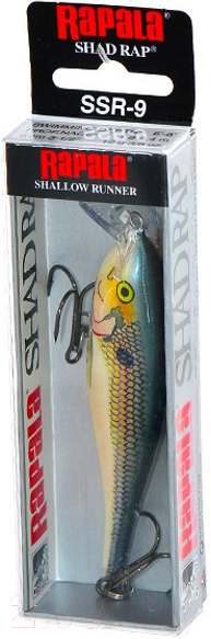 Воблер Rapala Shallow Shad Rap / SSR09SD — фото 4