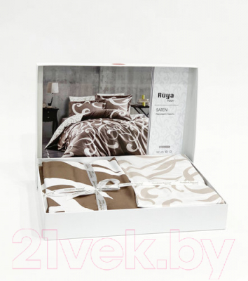 Комплект постельного белья Karven Сатин Евро / N021 Ruya Mink