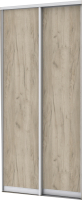 Комплект дверей для корпусной мебели Modern Роланд Р10 (серый дуб) - 