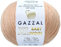 

Пряжа для вязания Gazzal, Baby Wool Xl 834