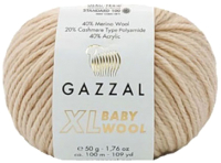 

Пряжа для вязания, Baby Wool Xl 839