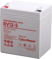 

Батарея для ИБП CyberPower, RV 12-5 (12V/5Ah)